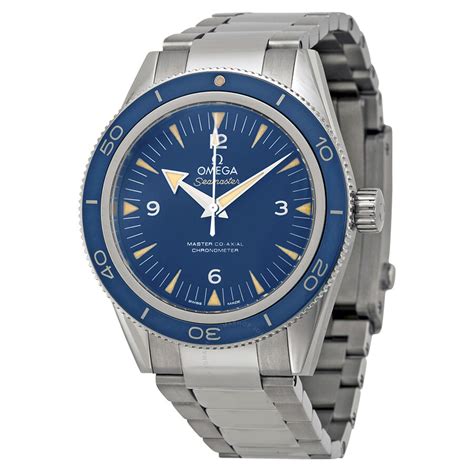 Seamaster 300 titanium blue